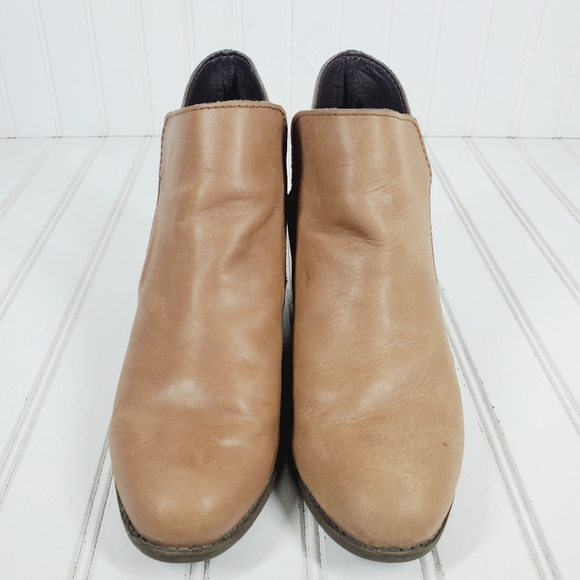 Me Too Zoey Leather Block Heel Round Toe Ankle Boots i36 - Picture 4 of 11